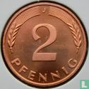 Deutschland 2 Pfennig 1997 (J) - Bild 2