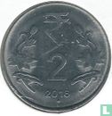 India 2 rupees 2016 (Mumbai) - Afbeelding 1