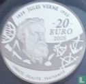 France 20 euro 2005 (BE) "100th anniversary Death of Jules Verne - from the Earth to the Moon" - Image 1