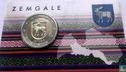 Letland 2 euro 2018 (coincard) "Zemgale" - Afbeelding 1