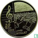 Frankrijk 10 euro 2006 (PROOF) "250th anniversary Birth of Wolfgang Amadeus Mozart" - Afbeelding 1