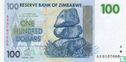 Zimbabwe 100 Dollars 2007 - Afbeelding 1