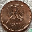 Fiji 2 cents 1986 - Image 2