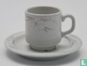 Coffee cup and saucer - Sonja 305 - Decor unknown - Mosa - Image 1