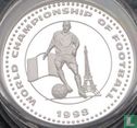 Uganda 2000 shillings 1996 (PROOF) "World Championship Football 1998" - Image 2