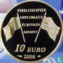 Frankrijk 10 euro 2006 (PROOF) "300th anniversary of the birth of Benjamin Franklin" - Afbeelding 1