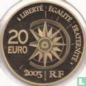 France 20 euro 2003 (PROOF) "The Orient-Express" - Image 1