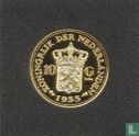 Nederland 10 gulden 1933 Wilhelmina (Herslag)  - Image 1