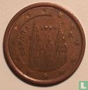 Spain 5 cent 1999 (misstrike) - Image 1