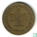 Duitsland 10 pfennig 1968 (D) - Afbeelding 1