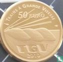 Frankrijk 50 euro 2010 (PROOF) "Lille Europe TGV station" - Afbeelding 1