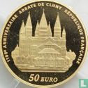 Frankrijk 50 euro 2010 (PROOF) "1100th Anniversary of Cluny Abbey" - Afbeelding 2