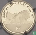 France 50 euro 2012 (PROOF) "Lyon TGV station" - Image 2