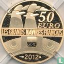 Frankrijk 50 euro 2012 (PROOF - goud) "Le France" - Afbeelding 1