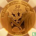 Frankrijk 50 euro 2012 (PROOF) "20th Anniversary of Eurocorps" - Afbeelding 1