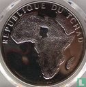 Chad 300 francs 1970 (PROOF) "10th anniversary of Independence - John Fitzgerald Kennedy" - Image 2