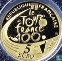 Frankrijk 5 euro 2013 (PROOF) "100th edition of the Tour de France" - Afbeelding 2