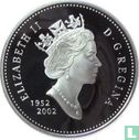 Canada 1 dollar 2002 (PROOF - kleurloos) "50 years Reign of Queen Elizabeth II" - Afbeelding 1