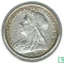 Royaume-Uni 3 pence 1893 - Image 2