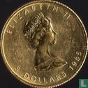 Canada 5 dollars 1985