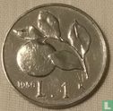 Italy 1 lira 1950 - Image 1