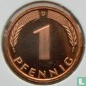 Allemagne 1 pfennig 1986 (D) - Image 2