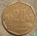 Peru 20 céntimos 2016 - Image 2