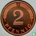 Duitsland 2 pfennig 1986 (J)  - Afbeelding 2