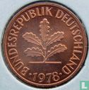 Duitsland 2 pfennig 1978 (F) - Afbeelding 1
