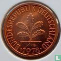 Duitsland 1 pfennig 1978 (D) - Afbeelding 1