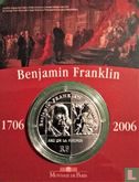 France ¼ euro 2006 (folder) "300th anniversary of the birth of Benjamin Franklin" - Image 1