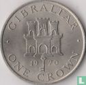 Gibraltar 1 crown 1970  - Afbeelding 1