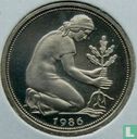 Allemagne 50 pfennig 1986 (G) - Image 1