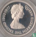 St. Helena 25 Pence 1977 (PP) "25th anniversary Accession of Queen Elizabeth II" - Bild 1