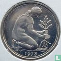 Deutschland 50 Pfennig 1978 (G) - Bild 1
