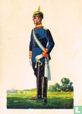 Grenad.-Regiment König Friedrich III. (2.Schlesisch.) Nr. 11 * Breslau Adjutant im Dienstanzug - Afbeelding 1