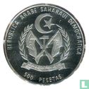 Arabische Democratische Republiek Sahara 500 pesetas 1996 (PROOF) "1998 Football World Cup in France" - Afbeelding 2