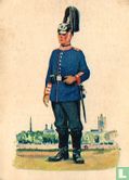 Leibgarde-Infanterie-Rgt. (1. Großherzgl. Hessisch.) Nr. 115 * Darmstadt Gardist im Paradeanzug - Afbeelding 1