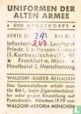 Infanterie-Rgt. Landgraf Friedr. I. v. Hessen-Cassel (1. Kurhessisches) Nr. 81 * Frankfurt a. Main * Hautboist i. Marschanzug - Afbeelding 2