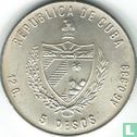 Kuba 5 Peso 1981 "Santa Maria" - Bild 2