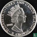 Turks and Caicos Islands 5 crowns 1998 "First anniversary Death of Lady Diana" - Image 1