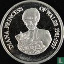 Turks- en Caicoseilanden 5 crowns 1998 "First anniversary Death of Lady Diana" - Afbeelding 2