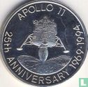 Turks- und Caicosinseln 5 Crown 1993 "25th anniversary Apollo 11 - lunar landing" - Bild 2