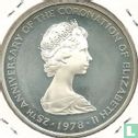 Turks- en Caicoseilanden 25 crowns 1978 (PROOF) "25th anniversary of the Coronation of Elizabeth II - Yale of Beaufort" - Afbeelding 1