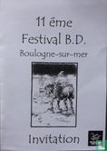 11 ème Festival B.D. Boulogne-sur-mer - Invitation - Afbeelding 1