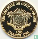 Ivoorkust 100 francs 2018 (PROOF) "Elizabeth of Austria" - Afbeelding 2