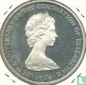 Turks- en Caicoseilanden 25 crowns 1978 (PROOF) "25th anniversary of the Coronation of Elizabeth II - White Greyhound of Richmond" - Afbeelding 1
