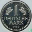 Duitsland 1 mark 1986 (G) - Afbeelding 1