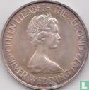 Jersey 2 Pound 1972 "25th Wedding anniversary of Queen Elizabeth II and Prince Philip" - Bild 1