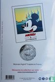 Frankreich 10 Euro 2018 (Folder) "Mickey & France - Castle of Azay le Rideau" - Bild 2
